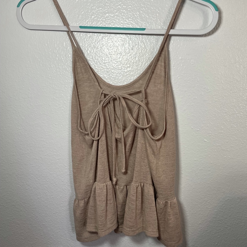 Tan top